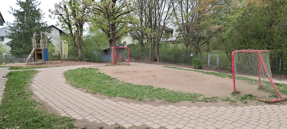 Garten Spielfeld